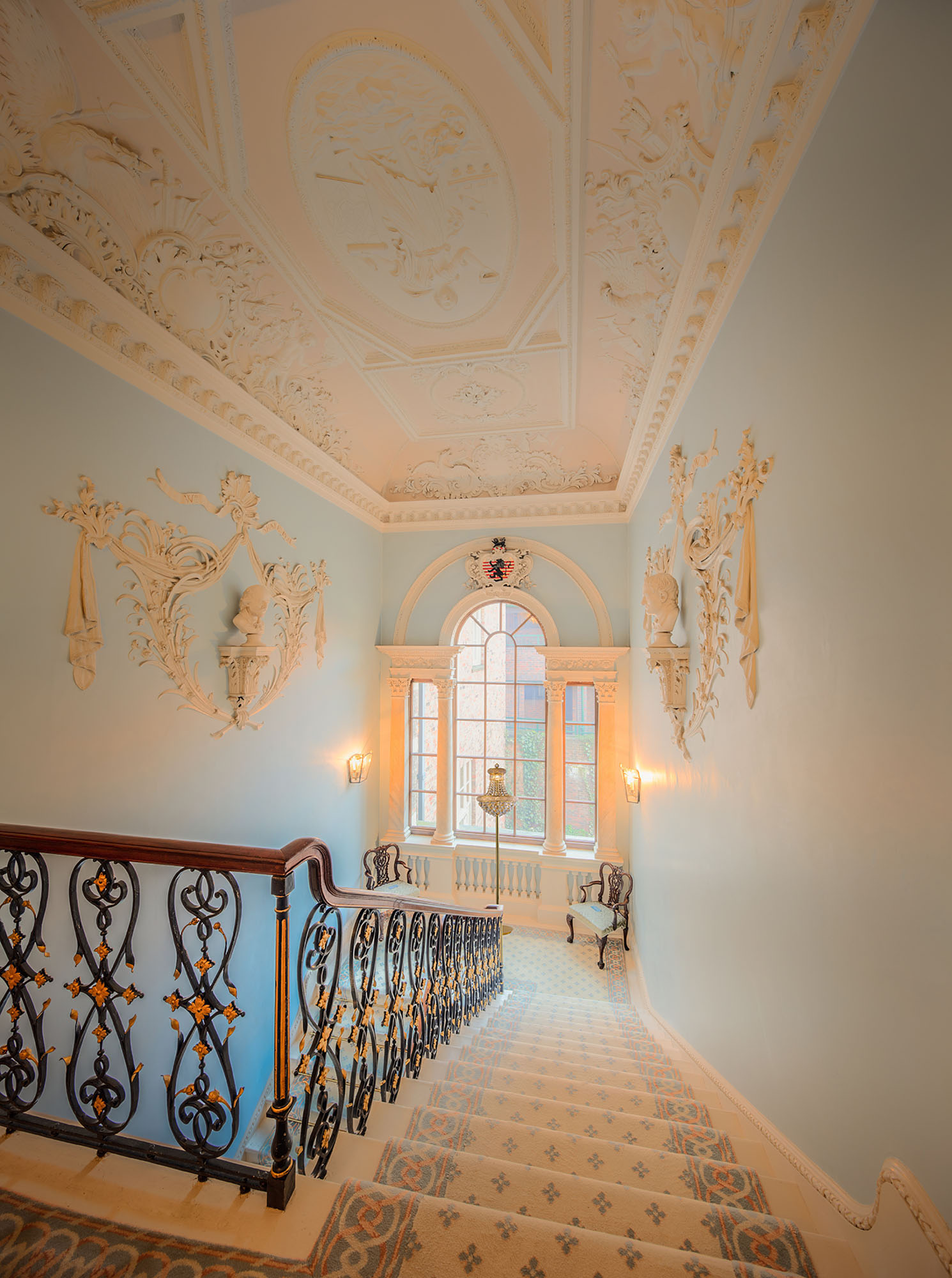 Alexandra Gold Crystal Floor Lamps Diyas Designer Floor Lamps 